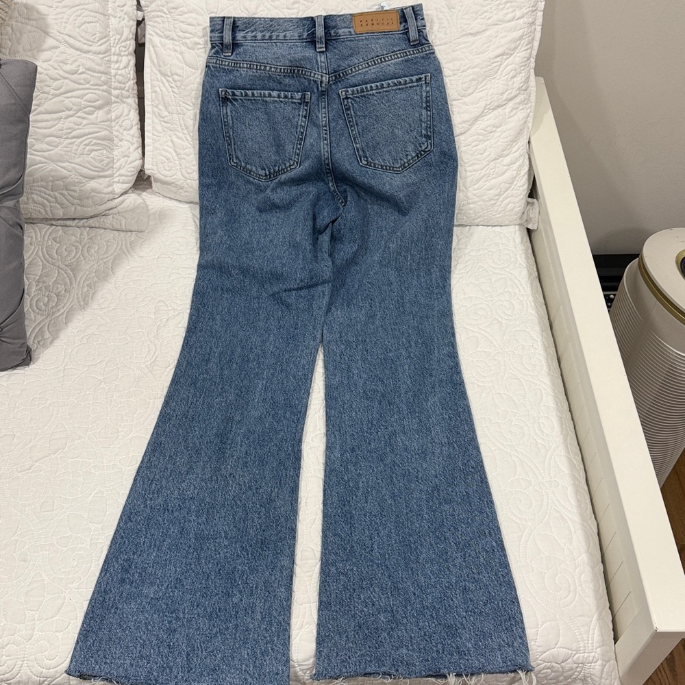 PacSun Women’s High Rise Boot Cut Jeans - Size 24 - Picture 4 of 4
